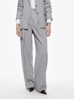 Pantaloni a gamba larga con pinces