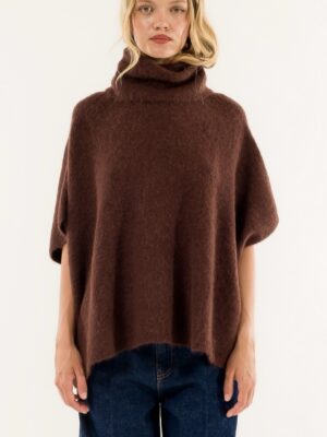 Maglia over scollo ciambella