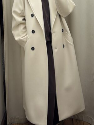 CAPPOTTO LUNGO CON DOPPIA ABBOTTONATURA